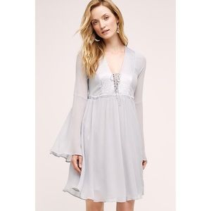 Anthropologie Belled Peasant Dress